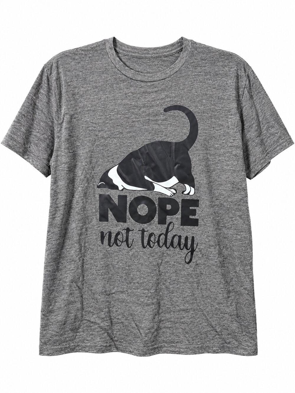 Funny Cat Graphic Tee Y2K Indie Quirky Animal Lover Shirt Fur Babies Rescue
